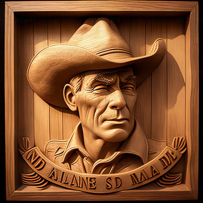 3D model Shane Shane Alan Ladd (STL)